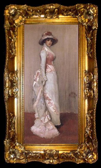 framed  James Abbott Mcneill Whistler Valerie,Lady Meux, ta009-2